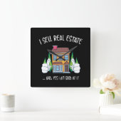 Horloge Carrée Je Vends Immobilier (Maison)