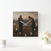 Horloge Carrée Jean-François Millet - L'Angelus (Maison)