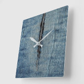 Horloge Carrée Jeans arrachés (Angle)