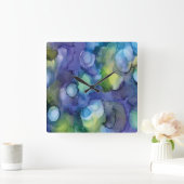 Horloge Carrée Jelly Lake Alcohol (Maison)