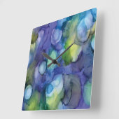 Horloge Carrée Jelly Lake Alcohol (Angle)