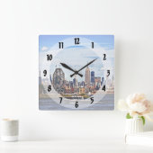 Horloge Carrée Jersey City (Maison)