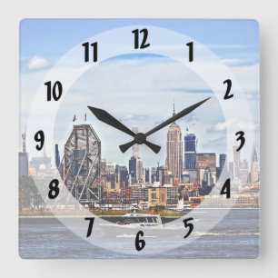Horloge Carrée Jersey City