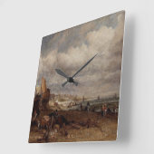 Horloge Carrée Jetée à chaînes de Brighton par John Constable (Angle)