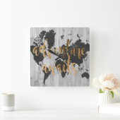 Horloge Carrée Jeune Explorateur VI (Maison)