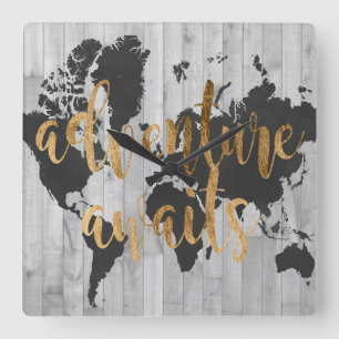 Horloge Carrée Jeune Explorateur VI