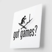 Horloge Carrée Jeux (Angle)