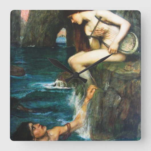 Horloge Carrée John William Waterhouse (Recto)