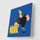 Horloge Carrée Johnny Bravo - Hunk (Angle)