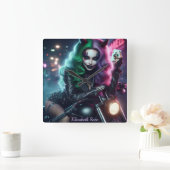 Horloge Carrée Joker's Wild (Maison)