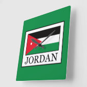 Horloge Carrée Jordanie (Angle)