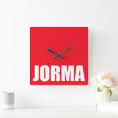 Horloge Carrée Jorma (homonymie) (Maison)