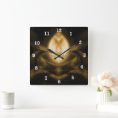 Horloge Carrée Jour de Light (Maison)