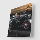 Horloge Carrée Joy Ride (Angle)