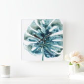 Horloge Carrée Joyau tropical (Maison)