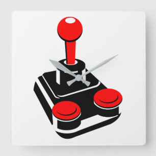 Horloge Carrée Joystick