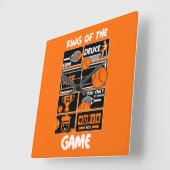 Horloge Carrée Junior Boys Tennis Player (Angle)