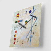 Horloge Carrée Kandinsky - Von-Zu (Angle)