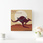 Horloge Carrée Kangaroo externe (Maison)