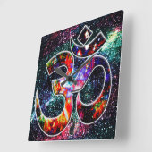 Horloge Carrée Karma OM Universel (Angle)
