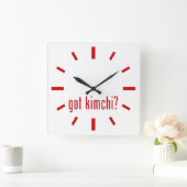 Horloge Carrée Kimchi ? (Maison)