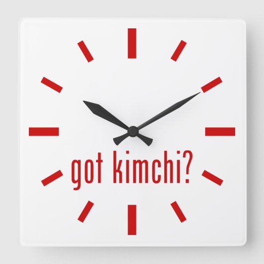 Horloge Carrée Kimchi ? (Recto)
