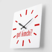 Horloge Carrée Kimchi ? (Angle)