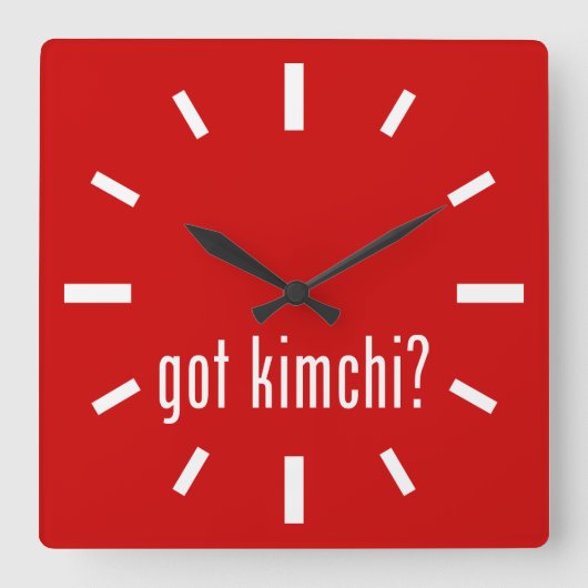 Horloge Carrée Kimchi ? (Recto)