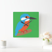 Horloge Carrée Kingfisher (Maison)