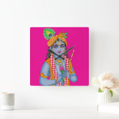 Horloge Carrée Krishna Clock (Maison)