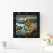 HORLOGE CARRÉE LA FIN DE LA PISTE DÉVERSE LE COURANT (Maison)