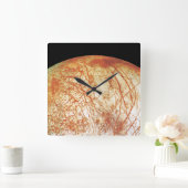 Horloge Carrée La Lune européenne de Jupiter (Maison)