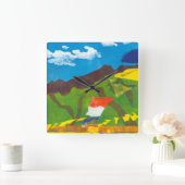 Horloge Carrée La prière marque II (Maison)