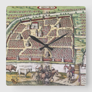 HORLOGE CARRÉE LA RUSSIE : MOSCOU, 1591