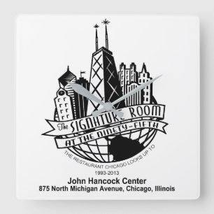 Horloge Carrée La salle Signature du 95ème, Chicago, IL