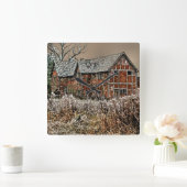 HORLOGE CARRÉE LA VIEILLE ANGLETERRE (Maison)