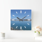 Horloge Carrée Lac Tekapo, Nouvelle-Zélande (Maison)