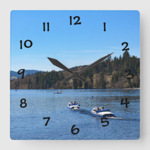 Horloge Carrée Lac Titisee dans la Forêt-Noire