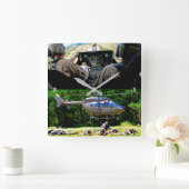 HORLOGE CARRÉE LAKOTA UH-72A (Maison)