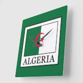 Horloge Carrée L'Algérie (Angle)