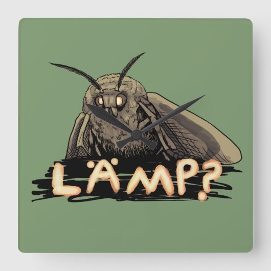 Horloge Carrée Lamp? Moth Meme (Recto)