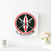 Horloge Carrée Lance missile wall clock (Maison)