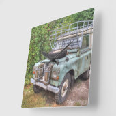 Horloge Carrée Land Rover série III 109 (Angle)