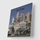 Horloge Carrée Las Vegas (Angle)