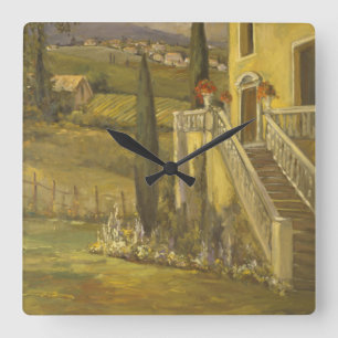 Horloge Carrée Latin Calm II