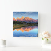 Horloge Carrée L'atterrissage de Schwabacher (Maison)