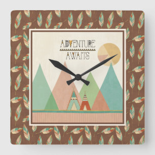 Horloge Carrée L'aventure de Geo III   de sud-ouest attend