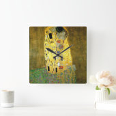 Horloge Carrée Le baiser de Gustav Klimt (Maison)