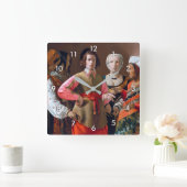 Horloge Carrée Le caissier Fortune, La Tour (Maison)