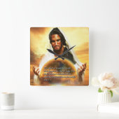 Horloge Carrée Le Clock du Mur 2 (Maison)